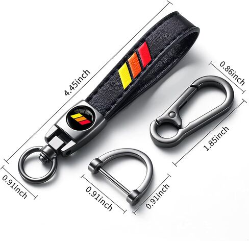 Leather Car Key Chain Metal Car Keyring Accessories Replacement with Suit for Chevy Camaro SS Cars Accessories, Keychain Keyring Family Present for Camaro SS Owners in Saudi Arabia