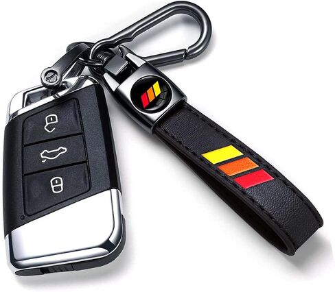 Leather Car Key Chain Metal Car Keyring Accessories Replacement with Suit for Chevy Camaro SS Cars Accessories, Keychain Keyring Family Present for Camaro SS Owners in Saudi Arabia