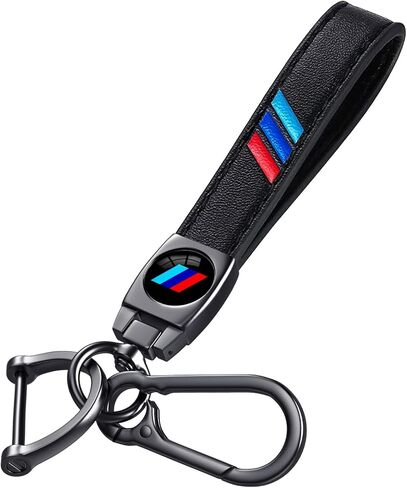 Leather Car Key Chain Metal Car Keyring Accessories Replacement with Suit for Chevy Camaro SS Cars Accessories, Keychain Keyring Family Present for Camaro SS Owners in Saudi Arabia