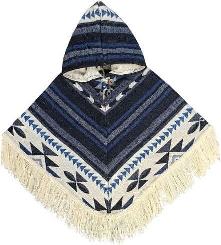 Poncho for childrens, Ecuadorian unisex poncho for children handmade with Alpaca wool, Ideal for boys and girls. in Saudi Arabia