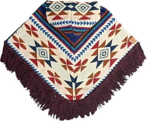 Poncho for childrens, Ecuadorian unisex poncho for children handmade with Alpaca wool, Ideal for boys and girls. in Saudi Arabia