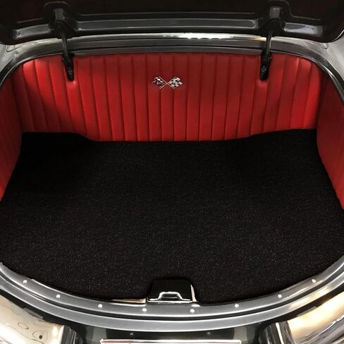 Newark Auto Automotive Cut Pile Plush Carpet, Car Upholstery for Floor Mats, Trunk, Dashboard, Speaker Box, Door Panel, Replacement Carpeting for Vehicle Interior, Truck, 40"W (Black) in Saudi Arabia