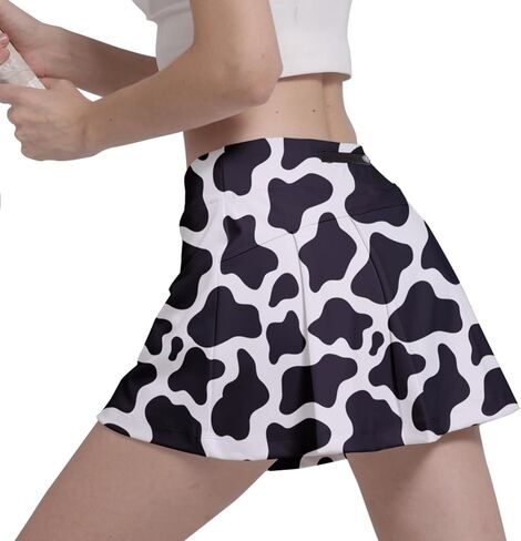 Women's Tennis Skirt Short high Waist Pleated Lined Shorts in Saudi Arabia