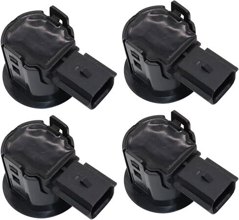 FZJDSD 4pcs Parking Reverse Aid Sensor & Retainer Bracket Compatible with Ford F-150 F-250 F-350 F-450 F-550 2016 2017 2018# HC3Z-15K859-A HC3Z15K859A FL3Z-15K859-B FL3Z15K859B HC3T-15K859-EA in Saudi Arabia