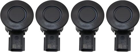 FZJDSD 4pcs Parking Reverse Aid Sensor & Retainer Bracket Compatible with Ford F-150 F-250 F-350 F-450 F-550 2016 2017 2018# HC3Z-15K859-A HC3Z15K859A FL3Z-15K859-B FL3Z15K859B HC3T-15K859-EA in Saudi Arabia