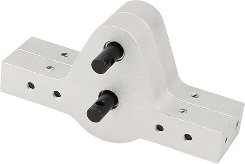 حافظة نقل RC، حافظة نقل معدنية مع ترس لملحقات نموذج السيارة الزاحفة 1/10 D90 D110 Axial SCX10 RC (فضي) in Kuwait