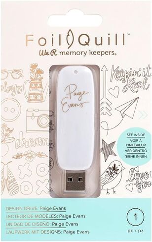 We R Memory Keepers 0633356606901 Drives Foil Quill-Paige Evans (200 Designs), ys/m, Multicoloured in Saudi Arabia
