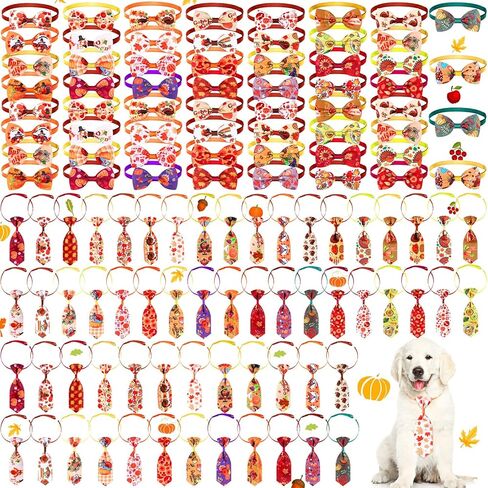 Eccliy 120 Pcs 4th of July Dog Bow Ties Collars for Dogs Patriotic Dog Collars Independence Day Dog Bow Tie Collar Adjustable Dog Accessories for Dogs Cute Dog Bow Tie Dog Collar Basic Dog Collars in Kuwait