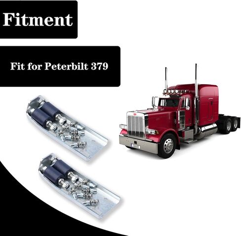 13-04387 طقم دعامة الأسطوانة العلوية مع بكرات وأجهزة مناسبة لـ Peterbilt 379 استبدال 13-04391 13-04667 13-04403، السائق والراكب على كلا الجانبين in Kuwait