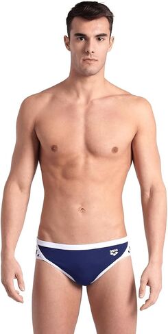 ARENA Men's Icons Solid Swim Briefs Professional Training Swimsuit Sports Trunk in Saudi Arabia