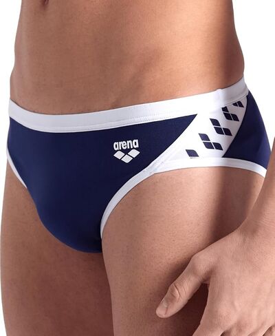 ARENA Men's Icons Solid Swim Briefs Professional Training Swimsuit Sports Trunk in Saudi Arabia