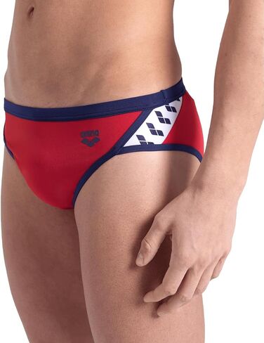 ARENA Men's Icons Solid Swim Briefs Professional Training Swimsuit Sports Trunk in Saudi Arabia