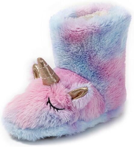 Girls Slippers Fuzzy Warm Soft Slipper in Saudi Arabia