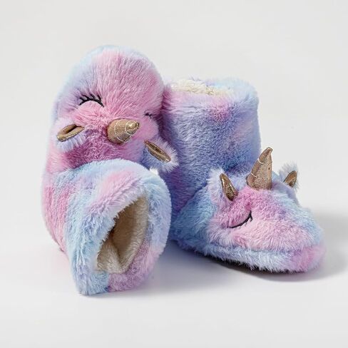 Girls Slippers Fuzzy Warm Soft Slipper in Saudi Arabia