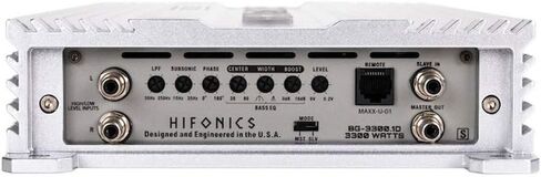 Hifonics BG-2500.1D Brutus Gamma BG Series Amp (Monoblock, 2,500 Watts Max, Super D-Class) in Kuwait