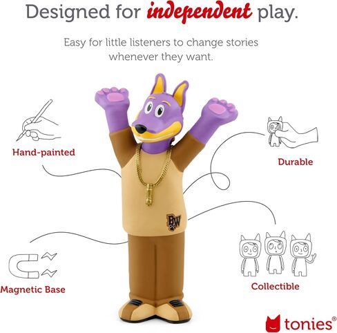 Tonies Bow Wizzle Audio Play Character from Doggyland in Saudi Arabia
