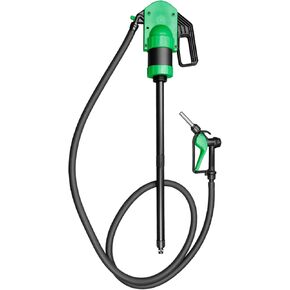 TERA PUMP - Lever-Action Drum Pump for 15-55 Gallon Barrels, Manual Fuel Transfer, Adjustable Suction, 10ft Hose (DEF, Antifreeze, Lubricants, Agricultural Chemicals)