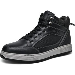 Holy dove Mens Cap Toe Chukka Boots Casual Oxford Dress Boot Mid-Top Fashion Comfortable Boot Shoes for Men