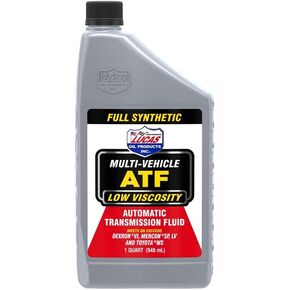 Lucas Oil 11255 Low Viscosity Synthetic Multi-Vehicle Automatic Transmission Fluid - 1 Quart (Pack of 6)