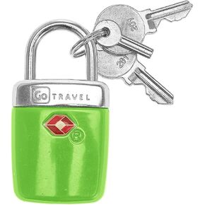 قفل تنبيه السفر من Design Go باللون الأخضر، مقاس واحد in Kuwait