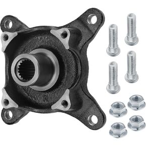 Front Wheel Hub & Studs for Polaris Ranger 500 570 2017-2024 Ranger EV 2017-2022 PRO-XD-Mid-Size 5140380 5142568 5143618 7518378