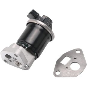 18011-R1AA00 EGV1248 EGR مجموعة صمامات إعادة تدوير غاز العادم (1.8L 2.0L 3.0L 3.5L) متوافقة مع Acura MDX/RLX/TLX/ILX، Honda Accord Civic Crosstour HR-V Passport Pilot Ridgeline 2012-2022