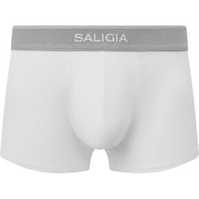 SALIGIA Retro Classic Men's Trunks - Premium Cotton Men's Underwear Pack with Breathable and Supportive Double-Layered Pouch