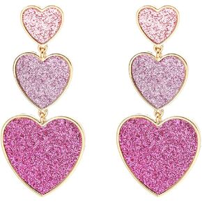 Love Hearted Stud Earrings for Women Mini Heart Earrings Hypoallergenic Pierced Earrings Minimalist Love Hearted Stud Gifts for Girls Teens
