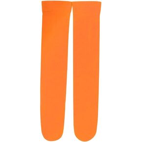 ESHOO Halloween Thanksgiving Christmas Socks Stockings Girls Knee High Socks 3-10 Years Children Candy Color Solid Stockings