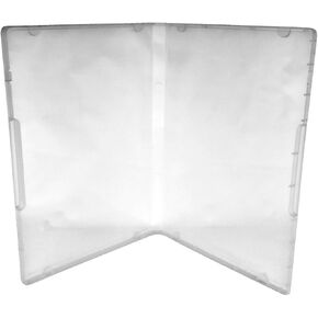 (10) CheckOutStore Plastic Storage Cases for Rubber Stamps (Clear/Spine: 14 mm/No Tabs)