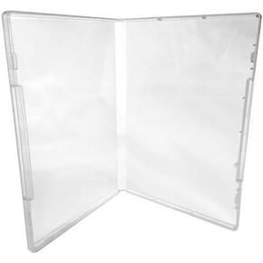 (10) CheckOutStore Plastic Storage Cases for Rubber Stamps (Clear/Spine: 14 mm/No Tabs)