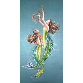 Green Hills Mirabilia Mermaids of The Deep Blue Cross Stitch Pattern