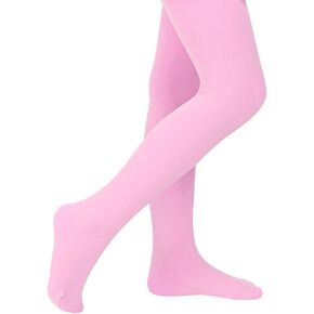 American Trends Girls Ballet Tights Ultra Soft Ballet Dance Tights for Toddler Multiple Colors Footed Tights Kids