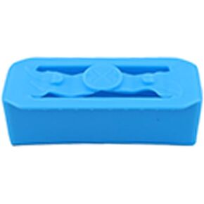Replacement Part for Hot-Wheels Track Builder Unlimited Power Boost Box - GNJ01 ~ Replacement Thick Blue Track Connector