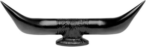 زخرفة غطاء محرك السيارة GG Grand General 48181 Chrome Bull Horn مع قاعدة مستديرة in Saudi Arabia