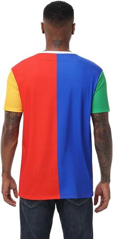 Men's Halloween Costumes Adult Size S-4XL, 3D Print T-Shirt Unisex Men and Women Novelty Tee in Saudi Arabia