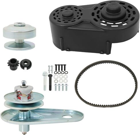 40 سلسلة محول عزم الدوران استبدال سائق بكرة القابض لـ 8-16HP Go Kart وجميع المحركات مع عمود إخراج Pto 1 بوصة 203015 203015A 209133A 209133 209139A 209139 in Saudi Arabia