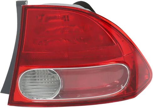 LABLT Tail Light Cover Replacement for 2006 2007 2008 Honda Civic Sedan Right Side Tail Stop Lamp No Bulbs 33501SNAA02 HO2801165 in Saudi Arabia