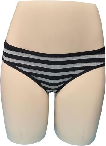 Women's low-waisted cotton shorts, ladies' bikini style underwear.(5Pcs) in Kuwait