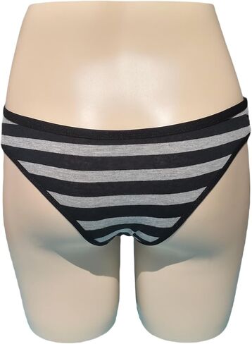 Women's low-waisted cotton shorts, ladies' bikini style underwear.(5Pcs) in Kuwait