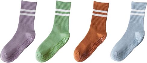 Yoga Socks Silicone Non-slip Bottom Women's Mid-tube Socks Fitness Socks Dance Pilates Socks Professional Sports Socks in Saudi Arabia