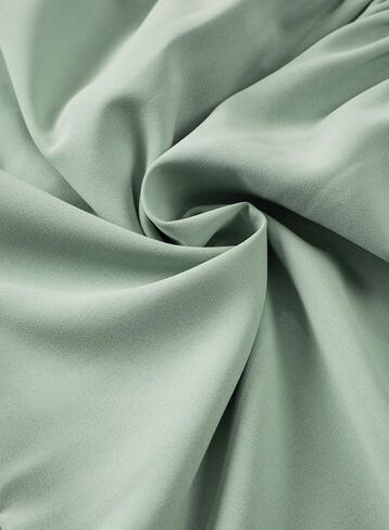 blibean Teen Girls Dress Kids Double Ruffle Long Sleeve Smocked Dresses Size 6-15 Years in Kuwait