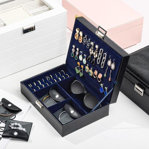 ProCase Jewelry Organizer Stand Bundle with Upgraded Jewelry Case with 8 Extra Bags in Saudi Arabia