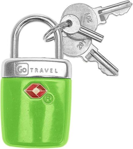 قفل تنبيه السفر من Design Go باللون الأخضر، مقاس واحد in Kuwait