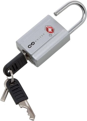 قفل تنبيه السفر من Design Go باللون الأخضر، مقاس واحد in Kuwait