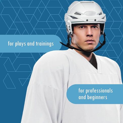 STAILL Ice Hockey Jersey for Practice Training Uniform for Adults Youth Junior Size 20 to 44 US 30 to 54 EU Full Sleeve Blank in Saudi Arabia