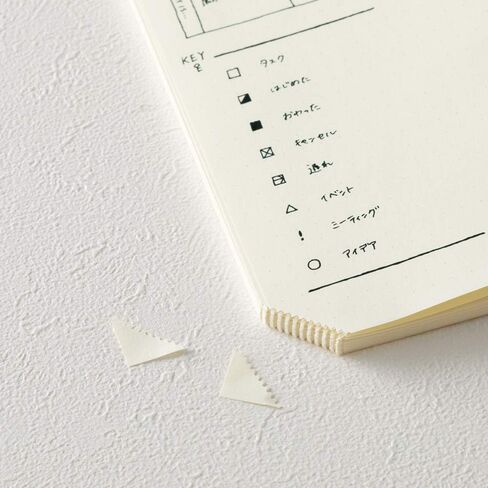 DESIGNPHIL Midori 15313006 Notebook، MD Notebook، Journal، A5، صفحة واحدة في اليوم، Dot Square A in Saudi Arabia