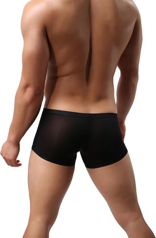MuscleMate Men's Breathable Trunks Underwear, Ultrathin Men's Trunks Underwear, Silk Smooth and All-day Comfort. in Kuwait