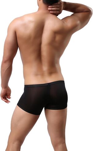 MuscleMate Men's Breathable Trunks Underwear, Ultrathin Men's Trunks Underwear, Silk Smooth and All-day Comfort. in Kuwait