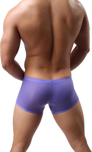 MuscleMate Men's Breathable Trunks Underwear, Ultrathin Men's Trunks Underwear, Silk Smooth and All-day Comfort. in Kuwait